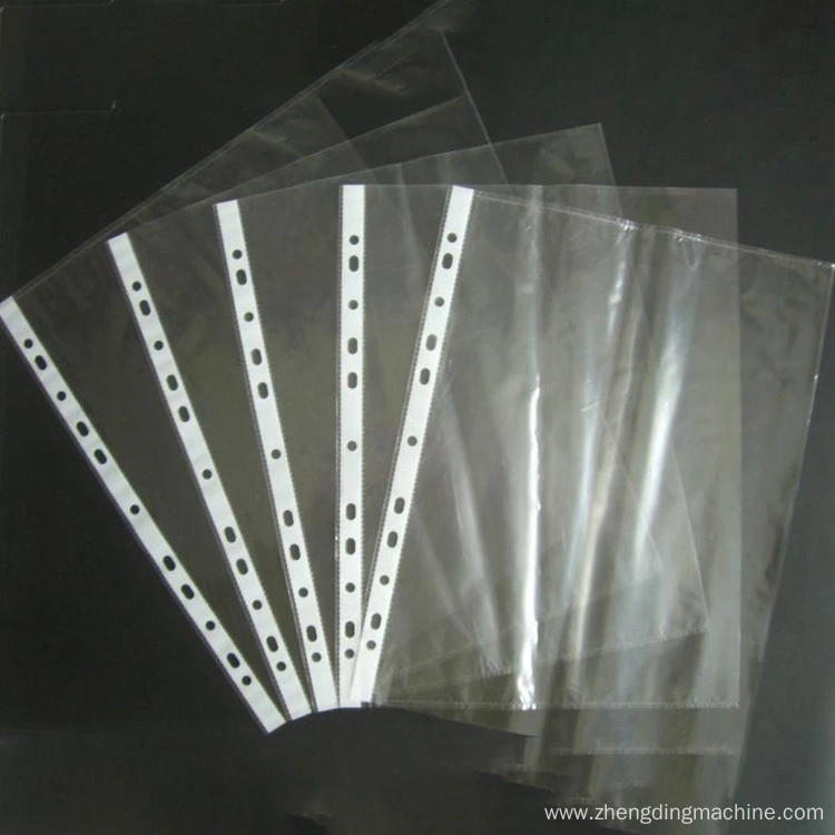 Transparent PP U Shape File Making Machine